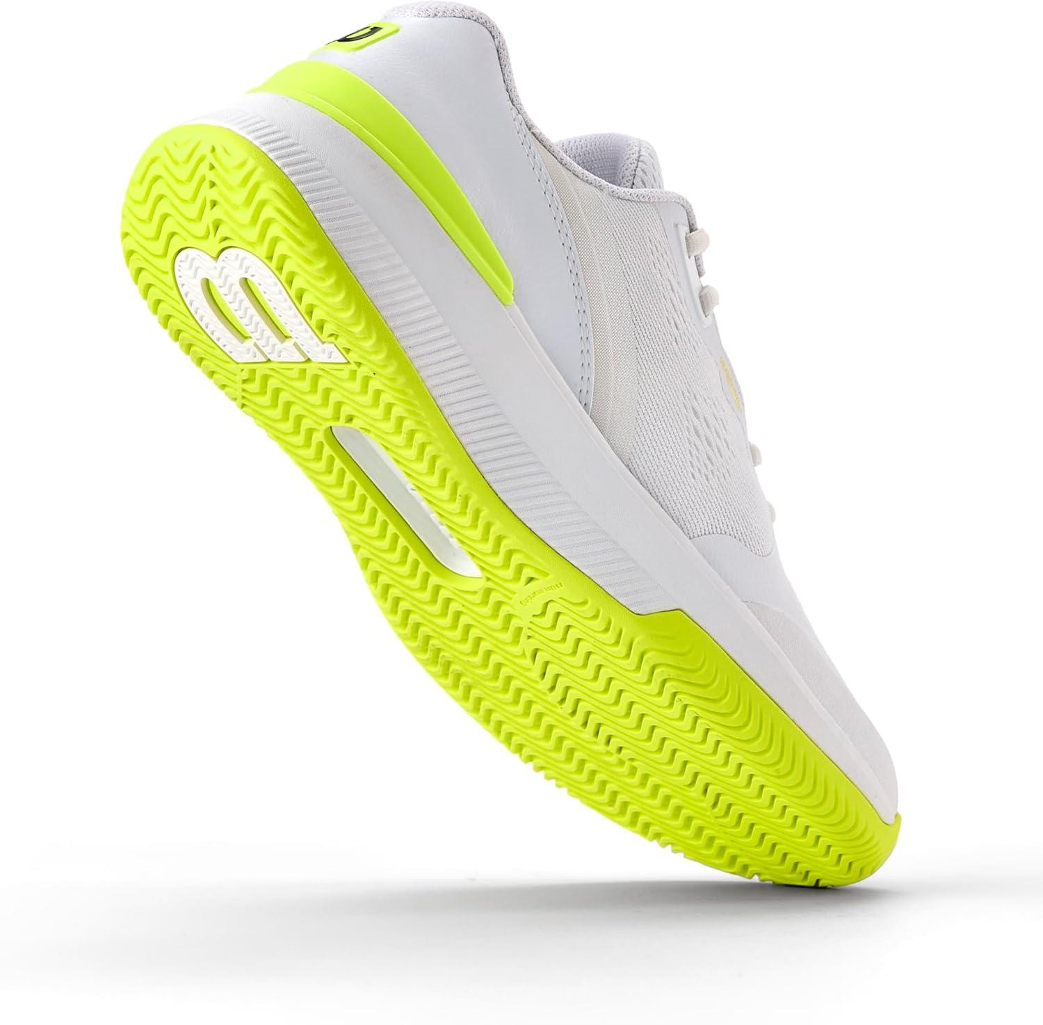 imageWilson Womens Intrigue Pro Womens Tennis ShoesWhiteSafety YellowNavy Blazer