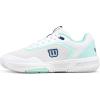 WILSON Women’s Courtglide Women’s Tennis Shoes(White/Bay/Skipper Blue)