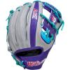 Wilson Spring 2026 A2K® Baseball Gloves(Grey/Purple/Tropical Blue-X)