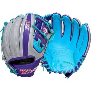 Wilson Spring 2026 A2K® Baseball Gloves(Grey/Purple/Tropical Blue-X)