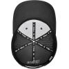 WILSON A2000 Leather Patch Snapback Hat(Black)