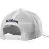 WILSON A2000 Leather Patch Snapback Hat(Navy/White)