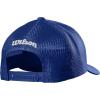 WILSON A2000 Leather Patch Snapback Hat(Royal)