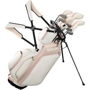 Wilson Women’s Aurora Complete Golf Set with Stand Bag- Right Hand, Standard(Standard)