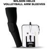 WILSON Helix Volleyball Arm Sleeves(Black)