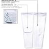 WILSON Helix Volleyball Arm Sleeves(White)