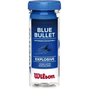 Wilson Blue Bullet Racket balls “3 Balls per Can”